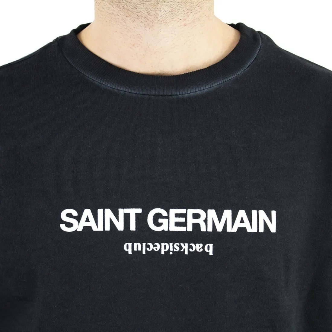 BACKSIDECLUB - Felpa girocollo Srw 760 Saint Germain