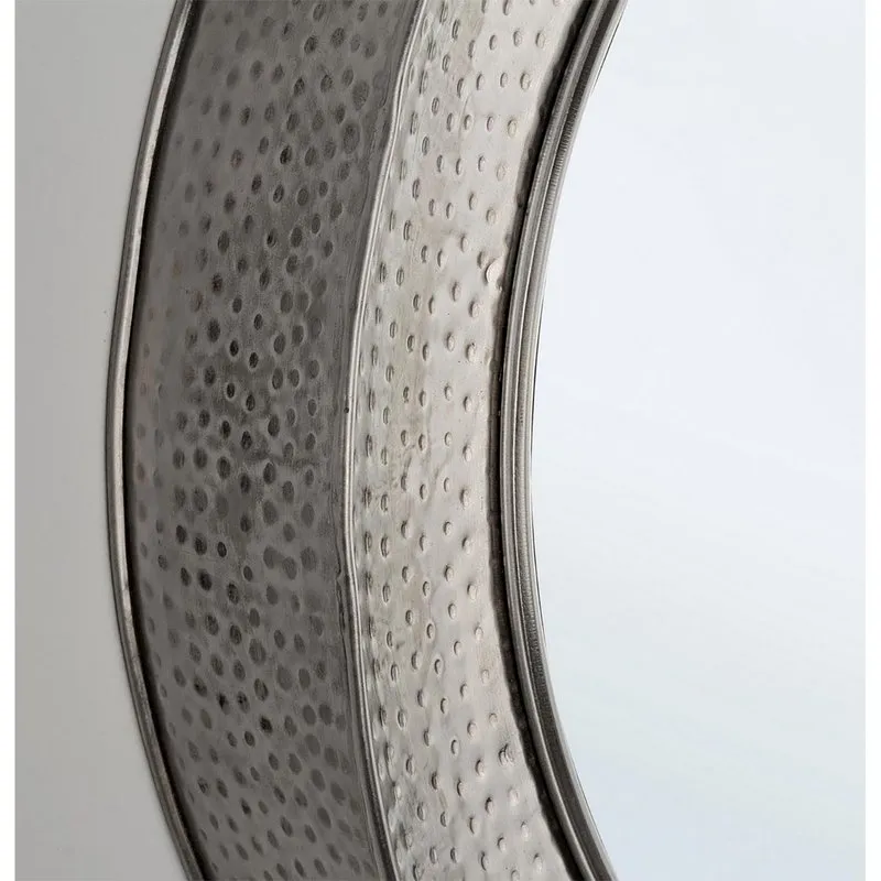 Bizzotto Specchio con cornice Adara nickel d80